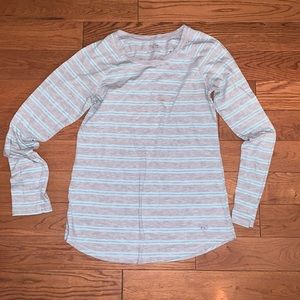 Justice- girls stripped top. Size 16 in great condition